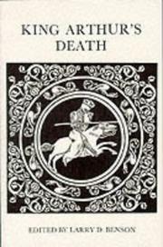 Cover of King Arthur's death by Larry Dean Benson