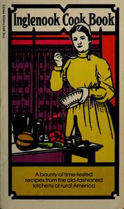 Cover of The Inglenook cook book by Unknown