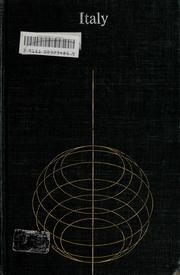 Cover of Italy by Denis Mack Smith