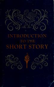 Front cover of Introduction to the short story. by Crosby E. Redman