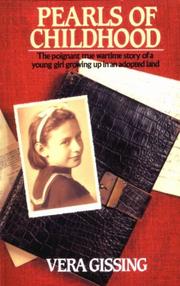 Front cover of Pearls of childhood by Vera Gissing
