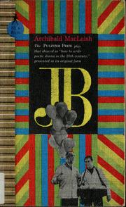 Cover of J.B. by Archibald MacLeish