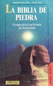 Front cover of La Biblia de piedra by François-Xavier Héry