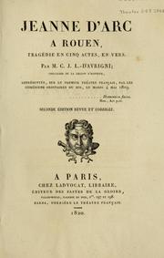 Cover of Jeanne d'Arc à Rouen by D'Avrigni, C. J. L. M.