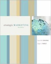 Front cover of Strategic Marketing (Mcgraw Hill/Irwin Series in Marketing) by David W. Cravens