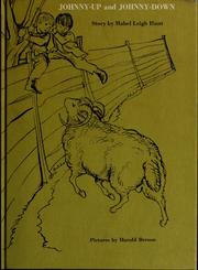 Cover of Johnny-up and Johnny-down by Mabel Leigh Hunt