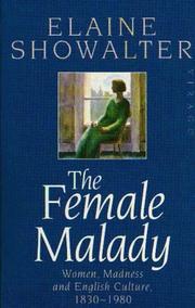 Cover of The Female Malady by Elaine Showalter
