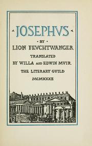 Cover of Josephus-Trilogie by Lion Feuchtwanger