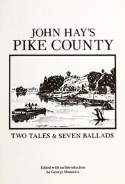 Cover of John Hay's Pike County by John Hay