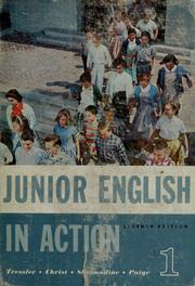 Cover of Junior English in action by Jacob C. Tressler