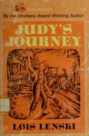 Front cover of Judy's Journey by Lois Lenski