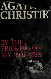 Front cover of By the Pricking of My Thumbs by Agatha Christie