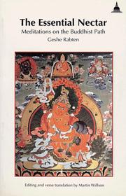 Cover of The essential nectar by Geshe Rabten