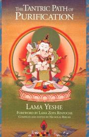 Front cover of The tantric path of purification by Thubten Yeshe