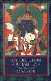 Cover of Introduction to Tantra by Thubten Yeshe
