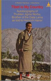 Cover of Tibet, verlorene Heimat by Thubten Jigme Norbu