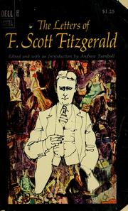 Front cover of The letters of F. Scott Fitzgerald by F. Scott Fitzgerald