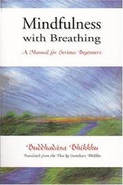 Front cover of Mindfulness with breathing by Ajahn Buddhadasa Bhikkhu