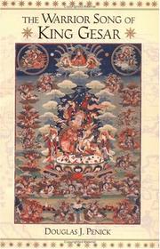 Front cover of The warrior song of King Gesar by Douglas J. Penick