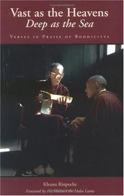 Front cover of Vast as the heavens, deep as the sea by Bstan-ʼdzin-rgyal-mtshan Khu-nu.