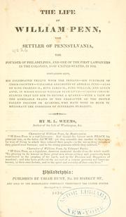 Cover of The life of William Penn by Mason Locke Weems