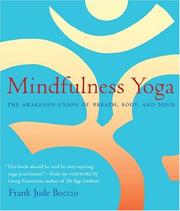 Cover of Mindfulness yoga by Frank Jude Boccio