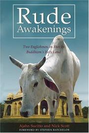 Front cover of Rude awakenings by Sucitto Ajahn