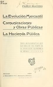Cover of La evolución mercantil by Pablo Macedo