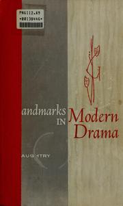 Front cover of Landmarks in modern drama, from Ibsen to Ionesco by Charles Edward Aughtry