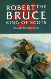 Cover of Robert the Bruce, King of Scots by Ronald McNair Scott