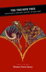 Cover of The triumph tree by Thomas Owen Clancy