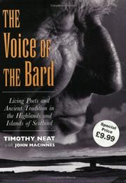Cover of The voice of the bard by Timothy Neat