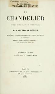 Cover of Le chandelier by Alfred de Musset