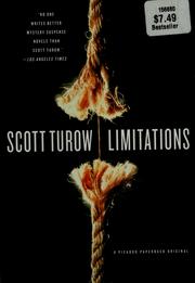 Front cover of Limitations (Kindle County Legal Thriller #7) by Scott Turow