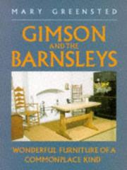 Front cover of Gimson and the Barnsleys by Mary Greensted