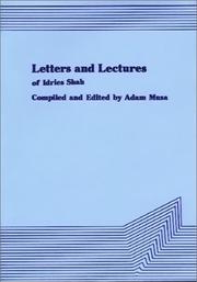 Front cover of Letters and Lectures (Sufi Research Series) by Idries Shah
