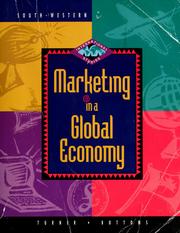 Front cover of Marketing in a global economy by John Turner