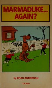 Cover of Marmaduke...Again? by Brad Anderson