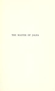 Front cover of The master of Jalna by Mazo de la Roche