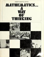 Front cover of Mathematics... by Robert Baratta-Lorton