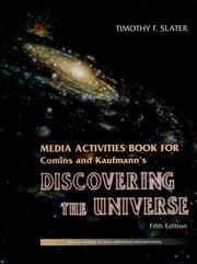 Cover of Media activities book for Comins and Kaufmann's Discovering the universe by Timothy F. Slater