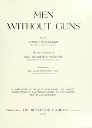 Cover of Men without guns by De Witt Mackenzie