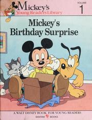Cover of Mickey's birthday surprise by Mary Packard