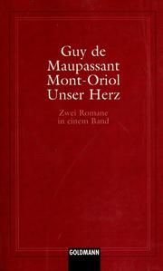 Cover of Mont-Oriol by Guy de Maupassant