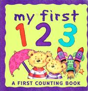 Cover of My first 1 2 3 by Samantha Chaffey