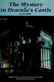 Cover of The mystery in Dracula's Castle by Vic Crume