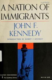 Front cover of A nation of immigrants by John F. Kennedy
