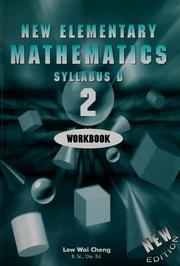 Cover of New elementary mathematics by Unknown
