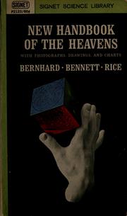 Cover of New handbook of the heavens by Hubert J. Bernhard