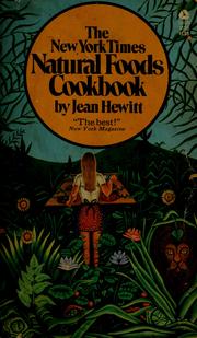 Front cover of The New York times natural foods cookbook by Jean Hewitt